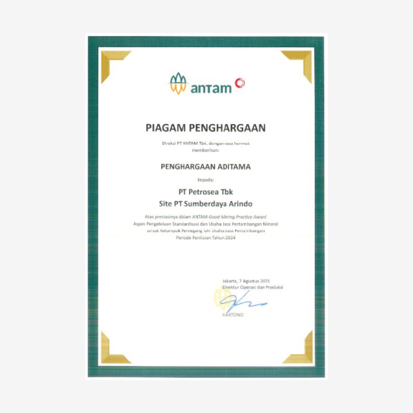 Penghargaan Good Mining Practices