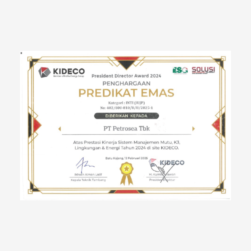 Kinerja Sistem Manajemen Mutu, K3, Lingkungan & Energi