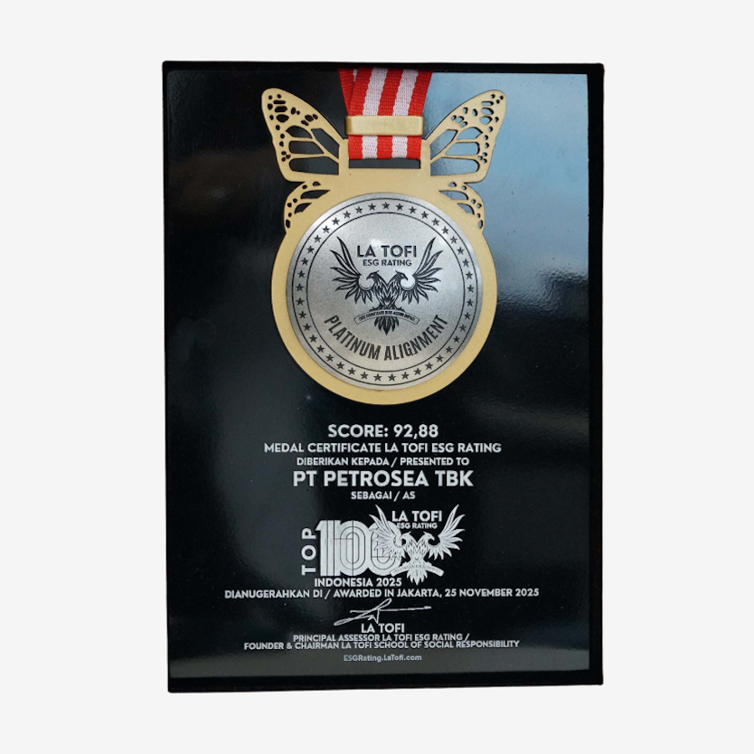 Top 100 Indonesia 2025 La Tofi ESG Rating