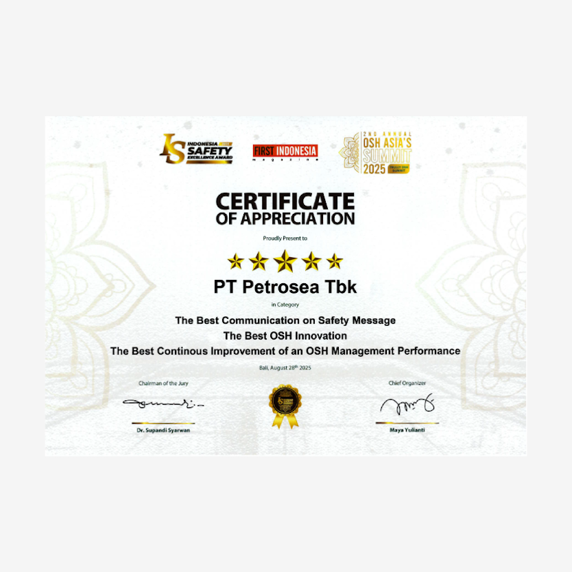 Penghargaan OSH Asia’s Summit 2025